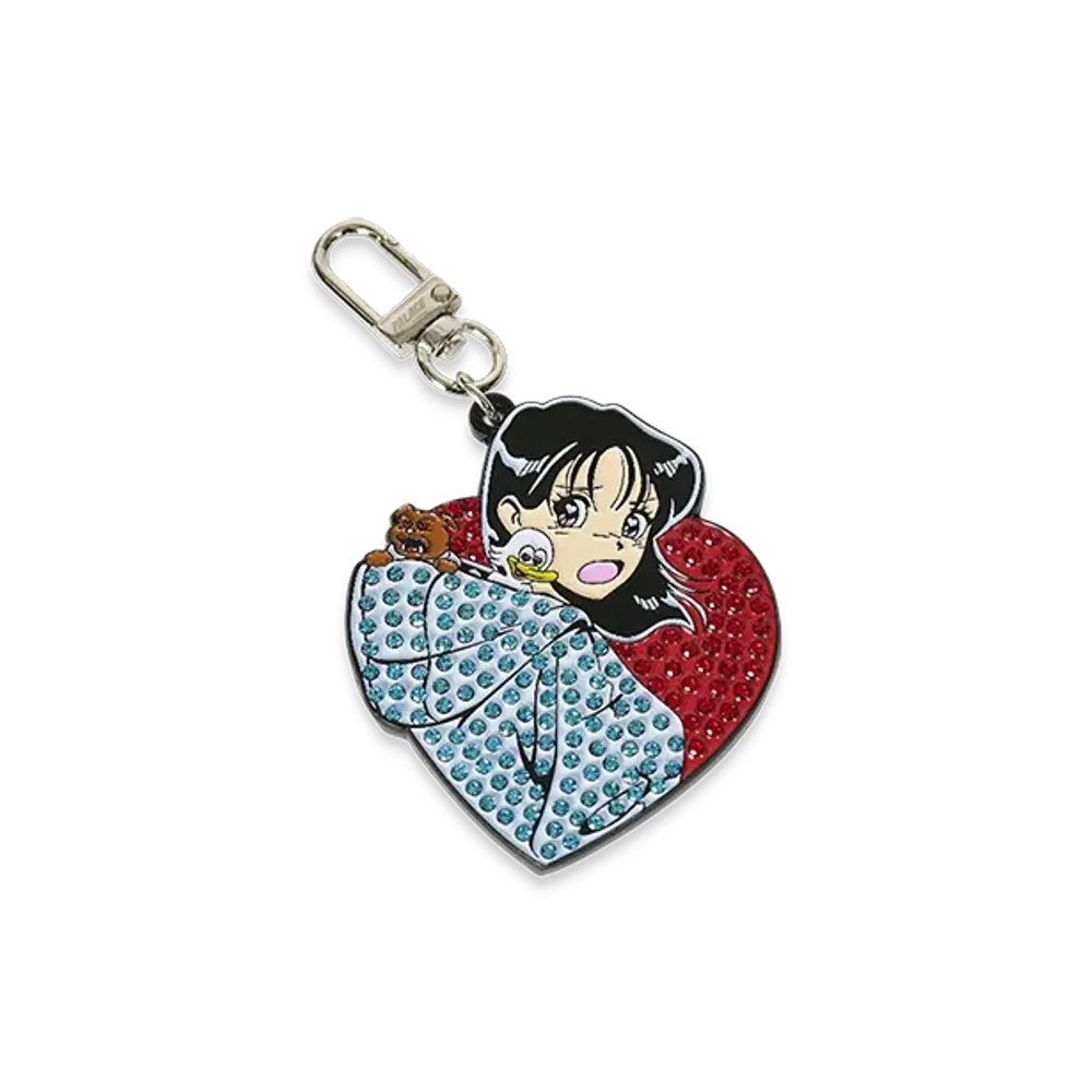 PALACE Rear View Love Keyring "Multi"