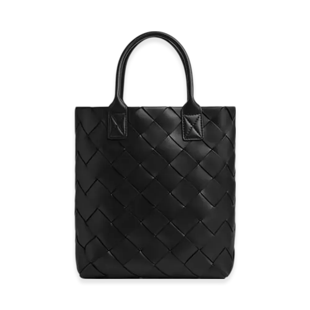Bottega Veneta Maxi Intreccio Tote "Black"