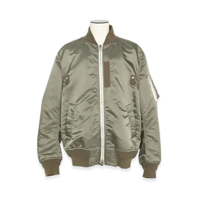 sacai Nylon Twill Blouson "Khaki"
