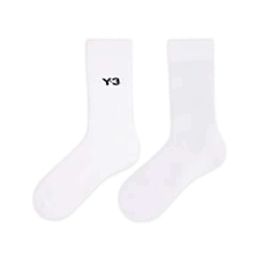 Y-3 Classic Crew Socks "White"