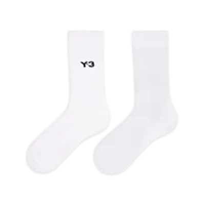 Y-3 Classic Crew Socks "White"