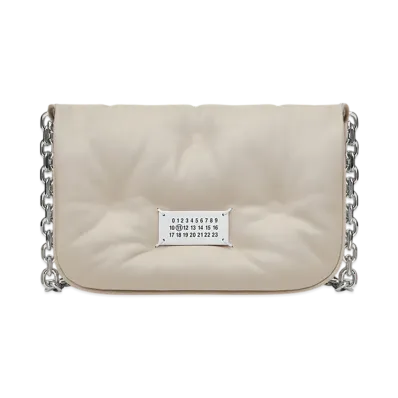 Maison Margiela Glam Slam Flap Small "Light Grey"