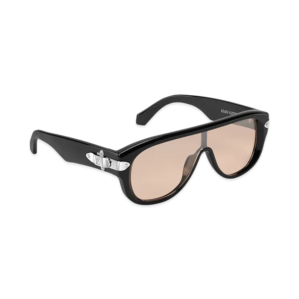 Louis Vuitton Sunglasses LV Lock Mask "Noir"