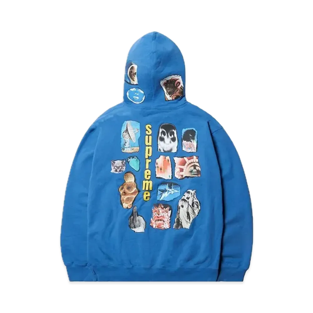 Supreme Invert Hooded Sweatshirt "Blue"