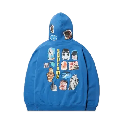 Supreme Invert Hooded Sweatshirt "Blue"