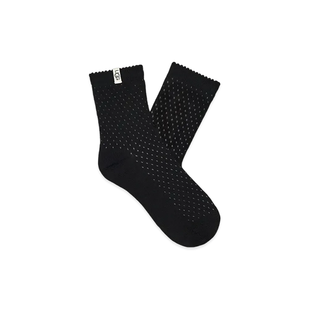 UGG Adabella Quarter Socks "Black"