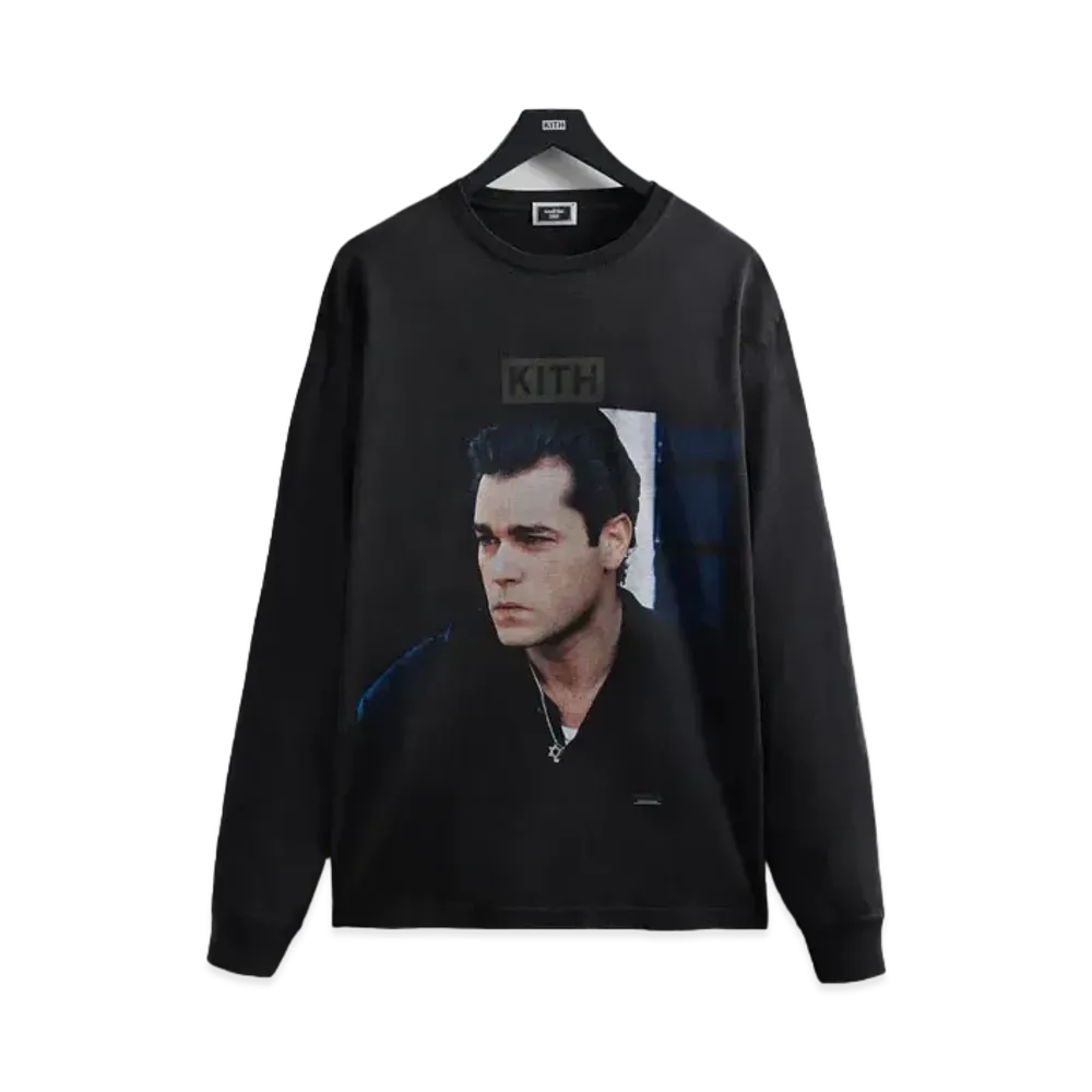 Kith x Goodfellas Monologue Vintage Long Sleeve Tee "Black"