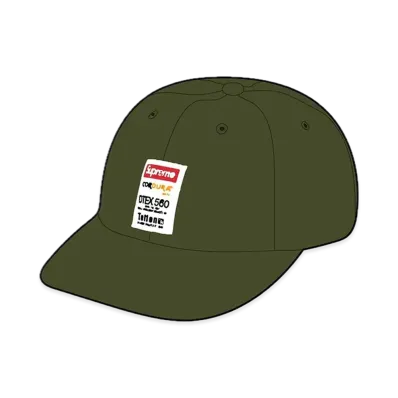 Supreme Cordura® Teflon Label 6-Panel "Olive"