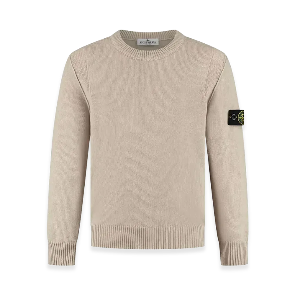 Stone Island Kids Sweaters "Beige"