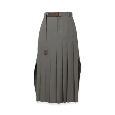sacai Suiting Skirt "Taupe"