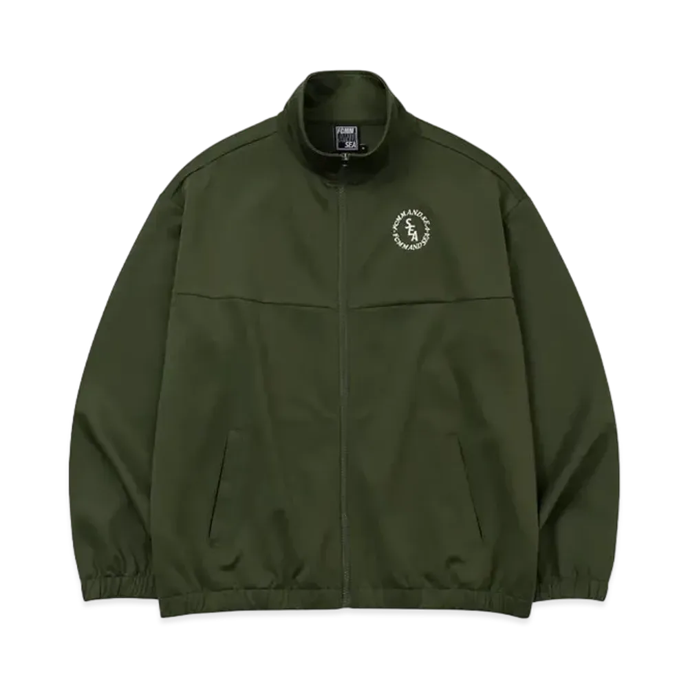 WIND AND SEA x FCMM Round Wide Zip Up "Kahki"