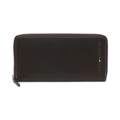 TOMMY HILFIGER Wellesley Long Wallet "Brown"