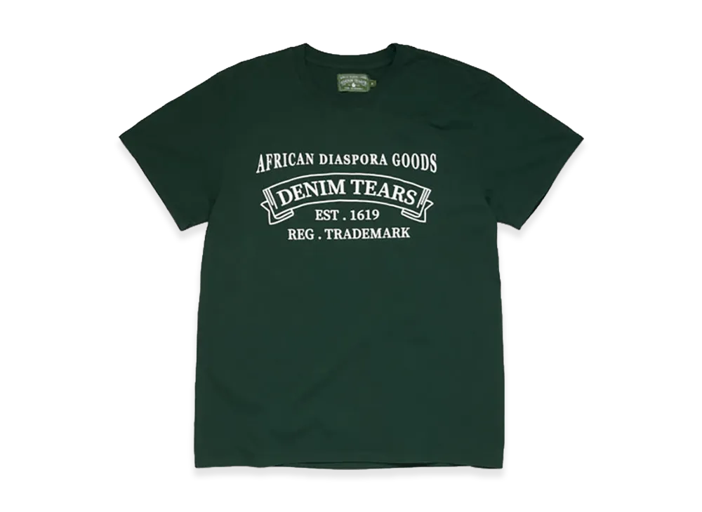 DENIM TEARS ADG Tee "Green"