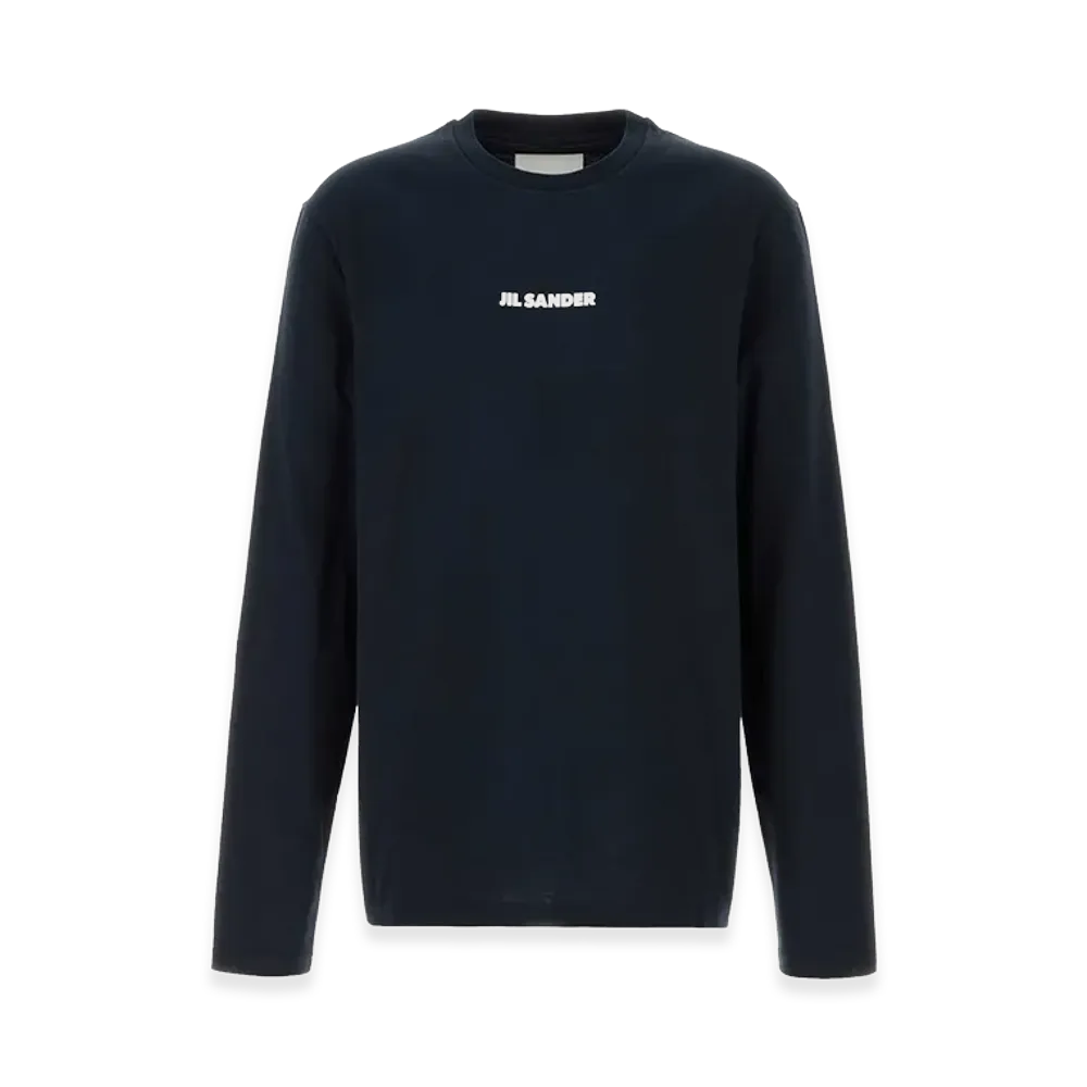 Jil Sander Cotton T-Shirt "Blue"
