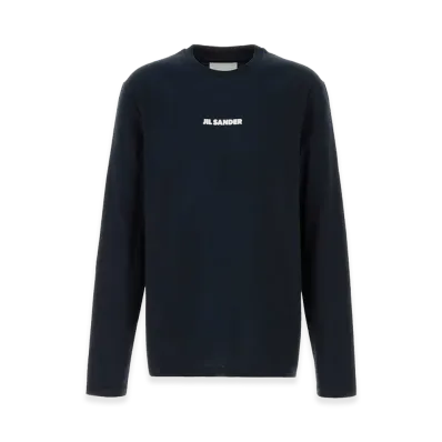 Jil Sander Cotton T-Shirt "Blue"