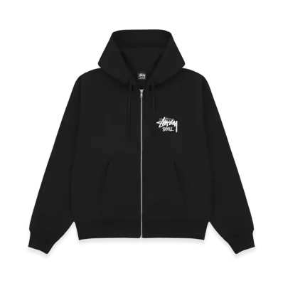 Stussy Stock Seoul Zip Hood "Black"
