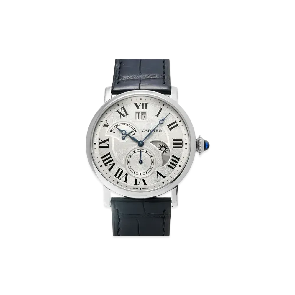 Cartier Rotonde Grand Date Retrograde "Silver" W1556368