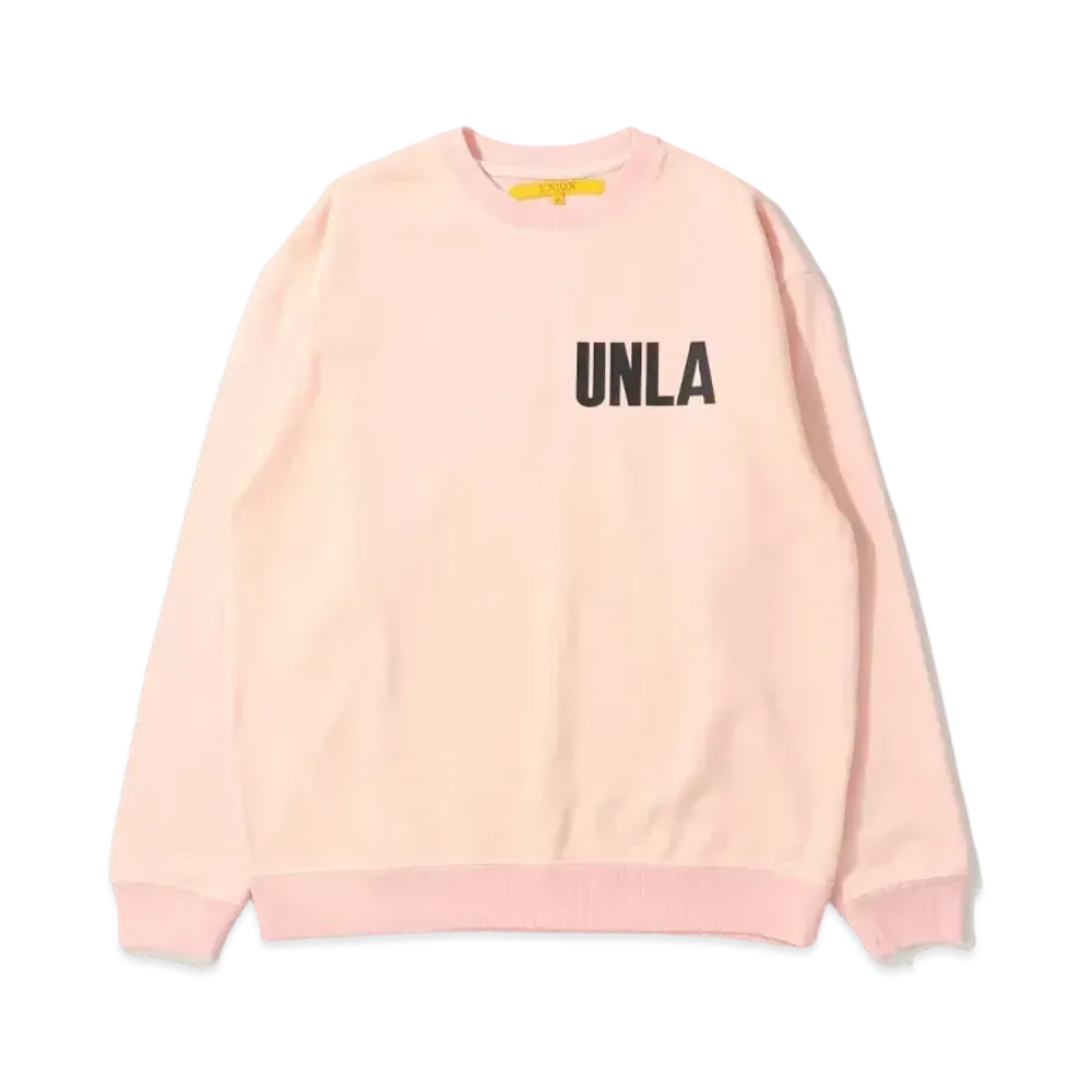 UNION UNLA Crewneck "LT Pink"