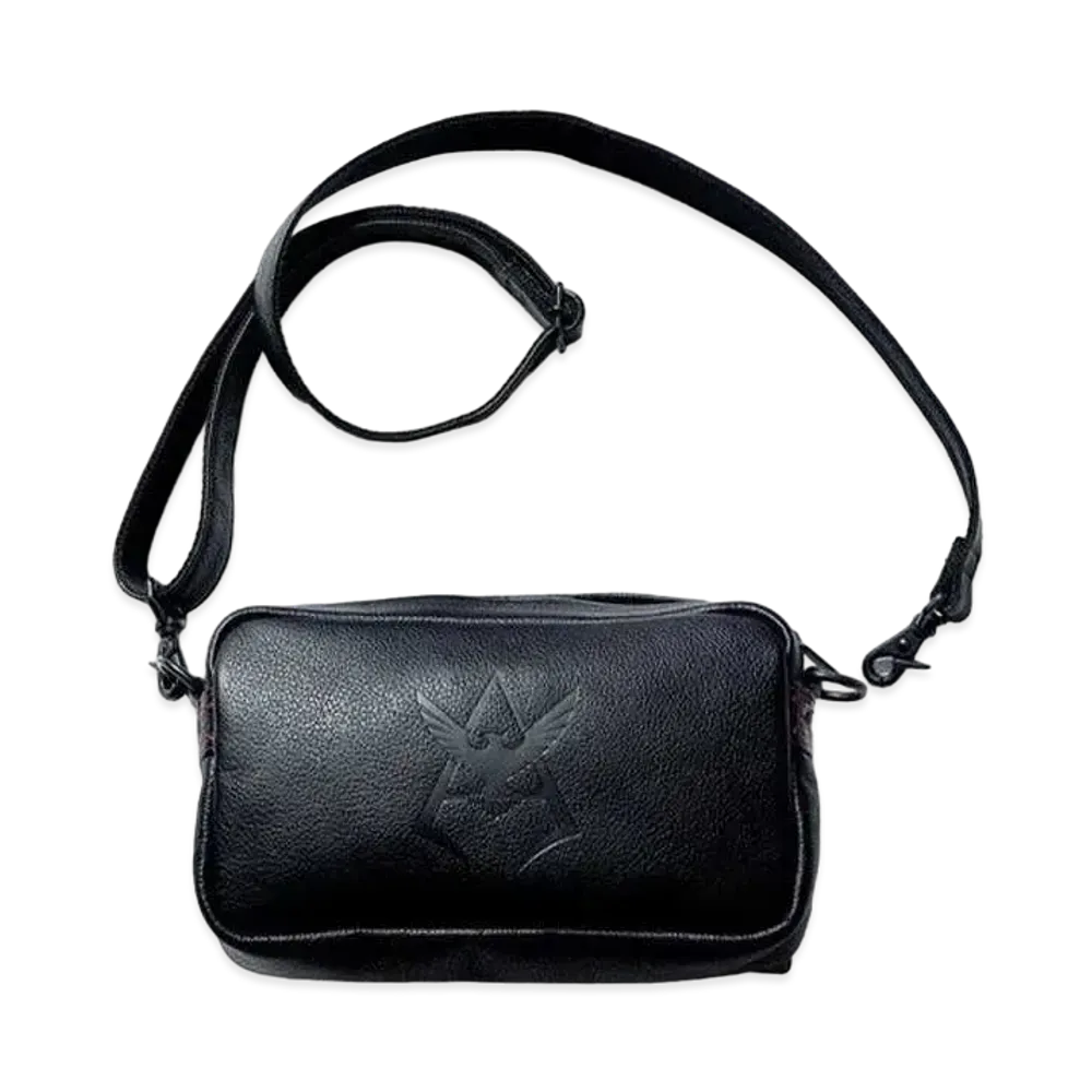 PORTER x STRICT-G Mobile Suit Gundam Leather Shoulder Bag Red Comet Model "Black"