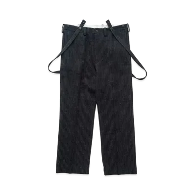 visvim Tupper Pants "Black Stripe"