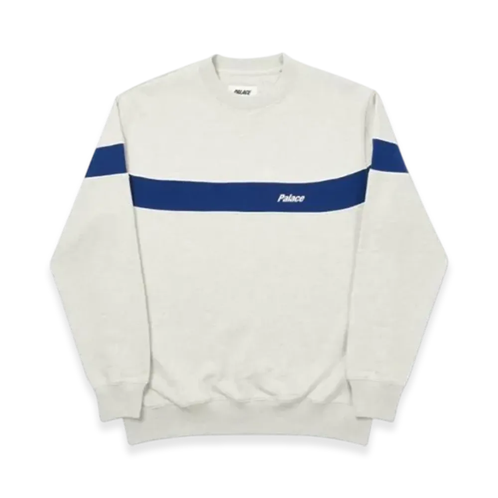 PALACE Single Crew "Grey Marl"