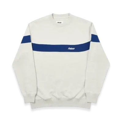 PALACE Single Crew "Grey Marl"