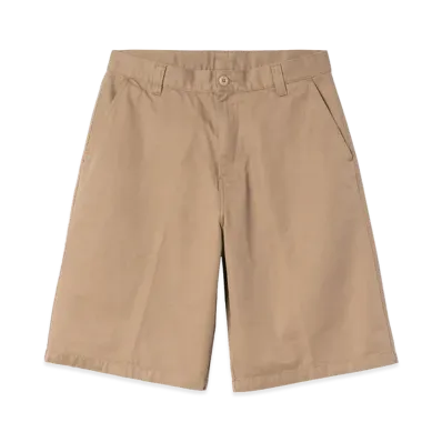 Carhartt WIP Brader Short "Leather/Rinsed"
