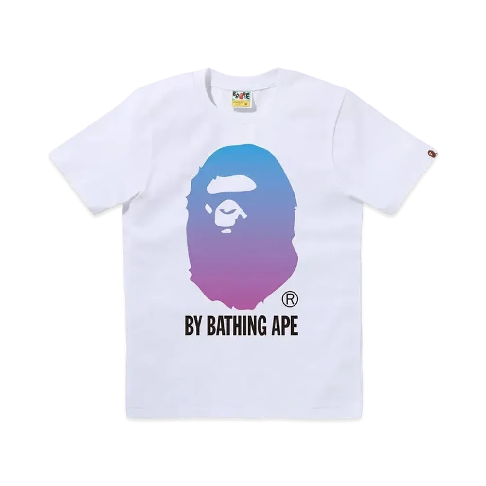 A BATHING APE Gradation By Bathing Ape Tee "White"
