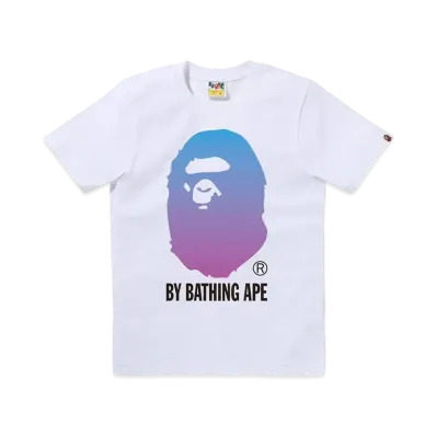 A BATHING APE Gradation By Bathing Ape Tee "White"
