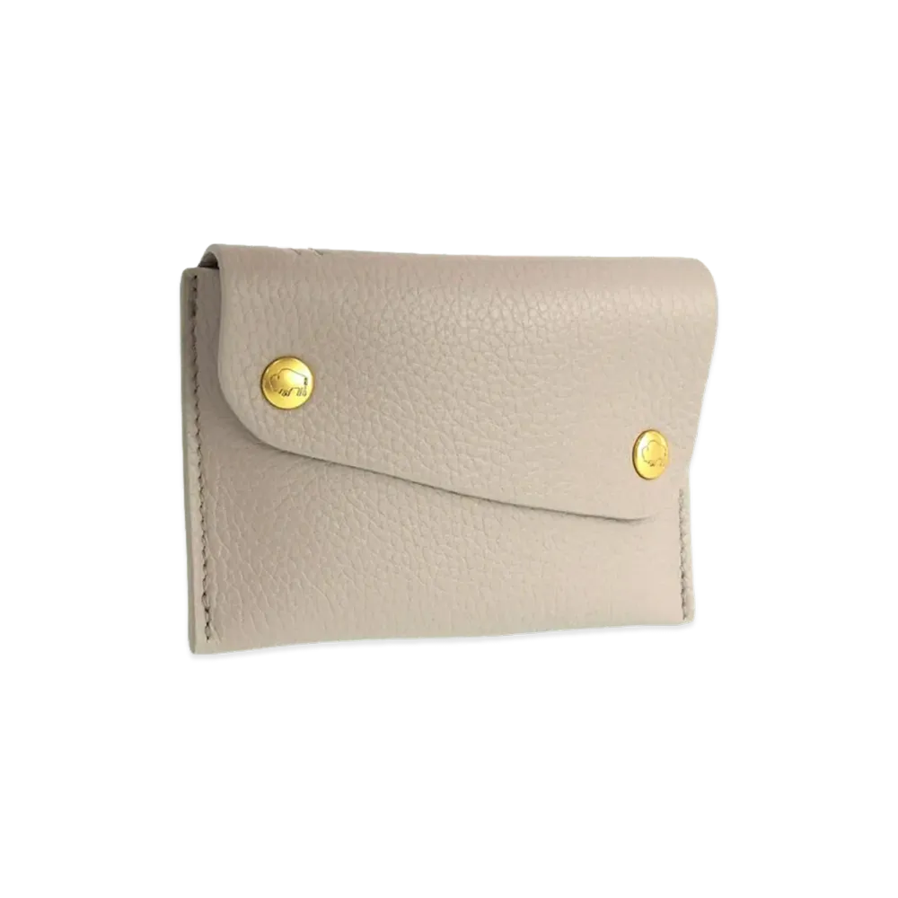 IL BISONTE Card Case "Grey"