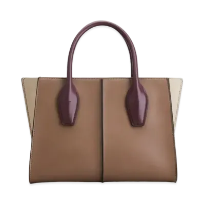 TOD'S Holly Bag Small "Brown/Burgundy"