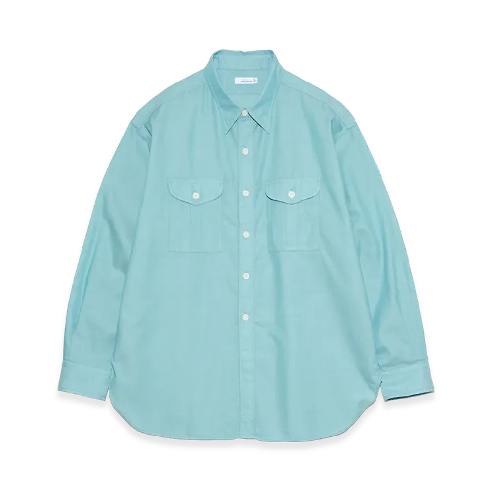 nanamica Utility Panama Shirt "Mint"