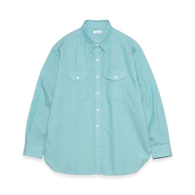 nanamica Utility Panama Shirt "Mint"