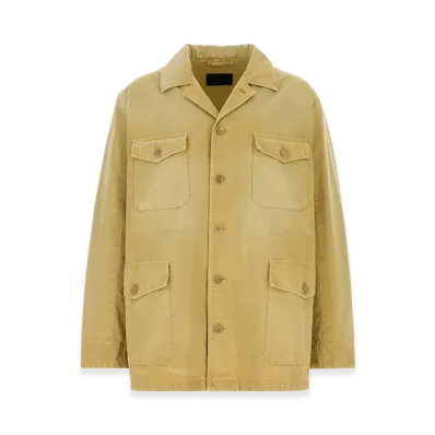 PRADA Cotton Jacket "Beige"