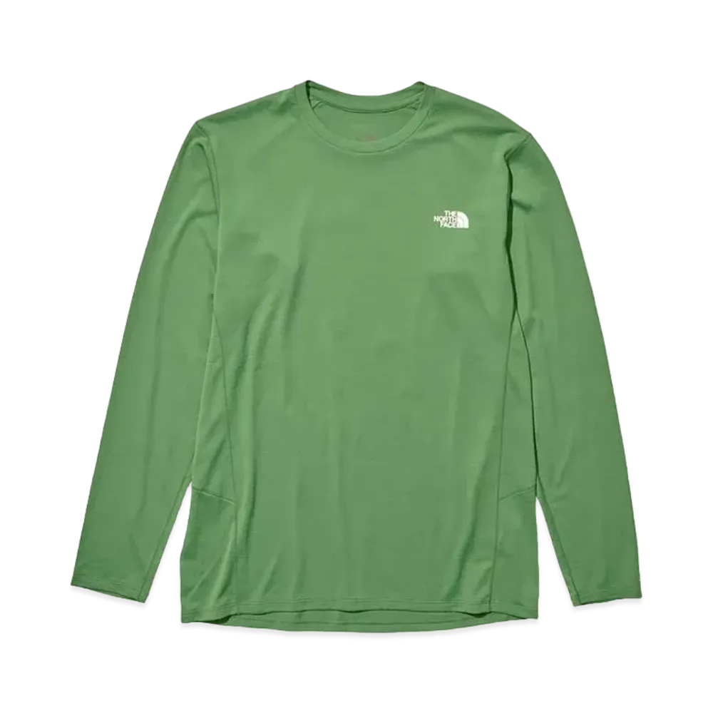 The North Face Long Sleeve Flash Dry 3D Crew "Deep Glass Green"