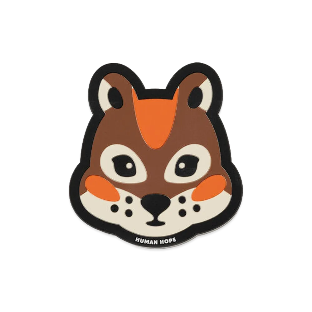 HUMAN MADE x j-hope of BTS HUMAN HOPE Rubber Coaster "Brown"