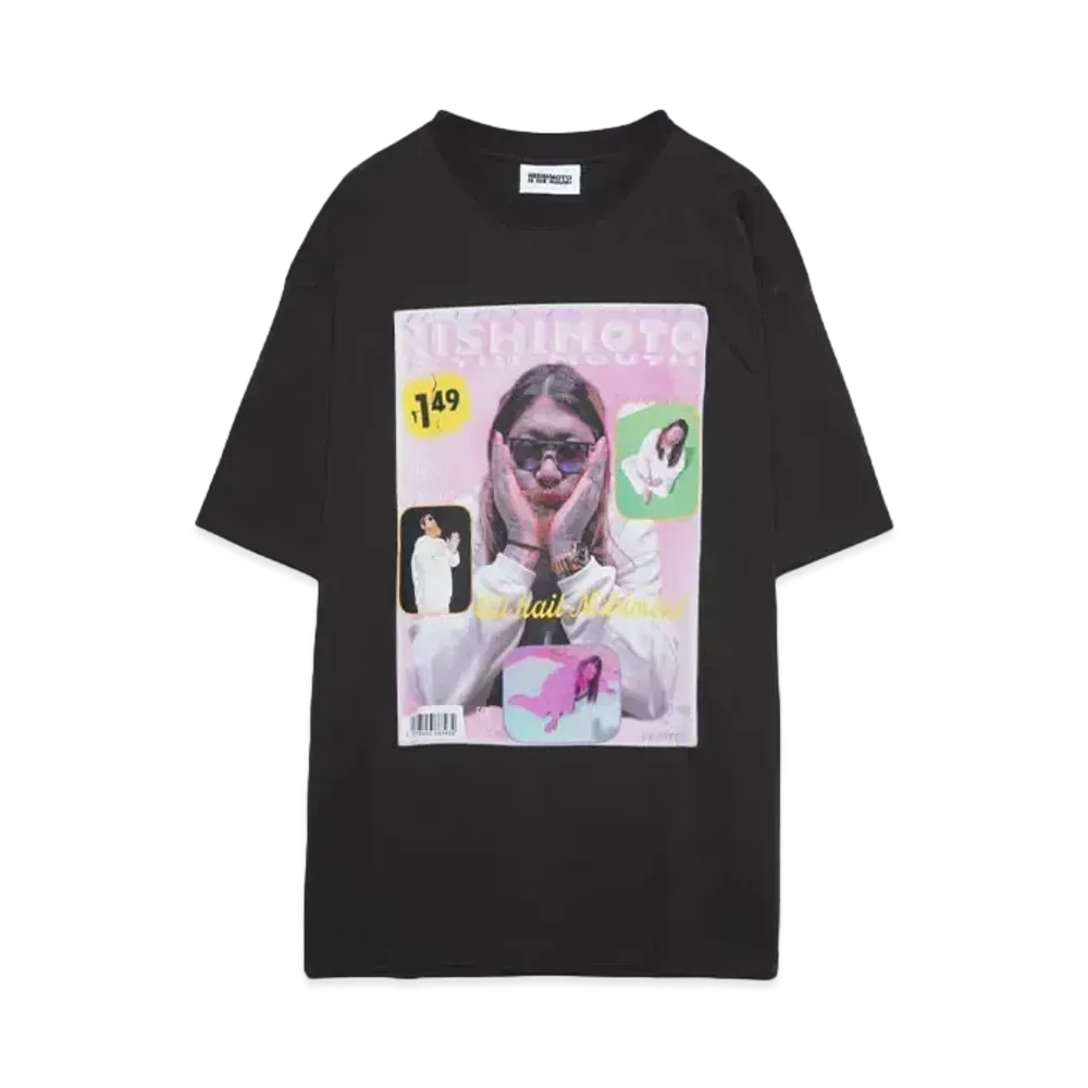 NISHIMOTO IS THE MOUTH MAGAZINE S/S TEE "BLACK"