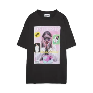 NISHIMOTO IS THE MOUTH MAGAZINE S/S TEE "BLACK"
