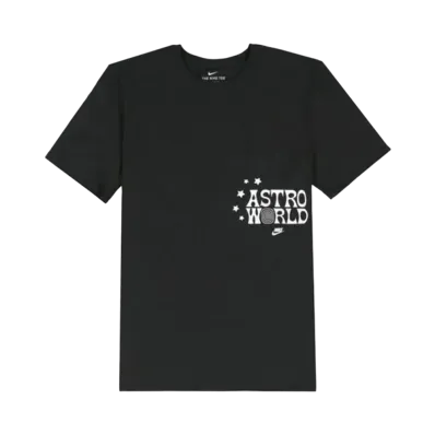 Travis Scott Cactus Jack x Nike Look Mom I Can Fly II Tee "Black"
