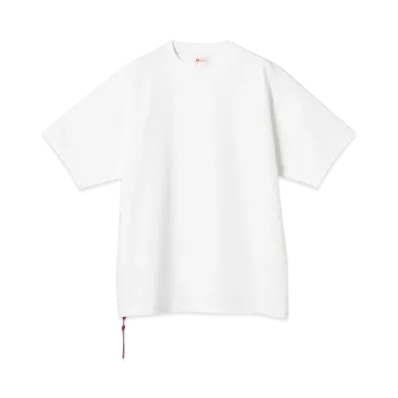 BEAMS Stretch Loose Short Sleeve "White"