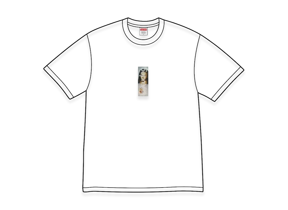 Supreme Prayer Card Box Logo Tee "White"