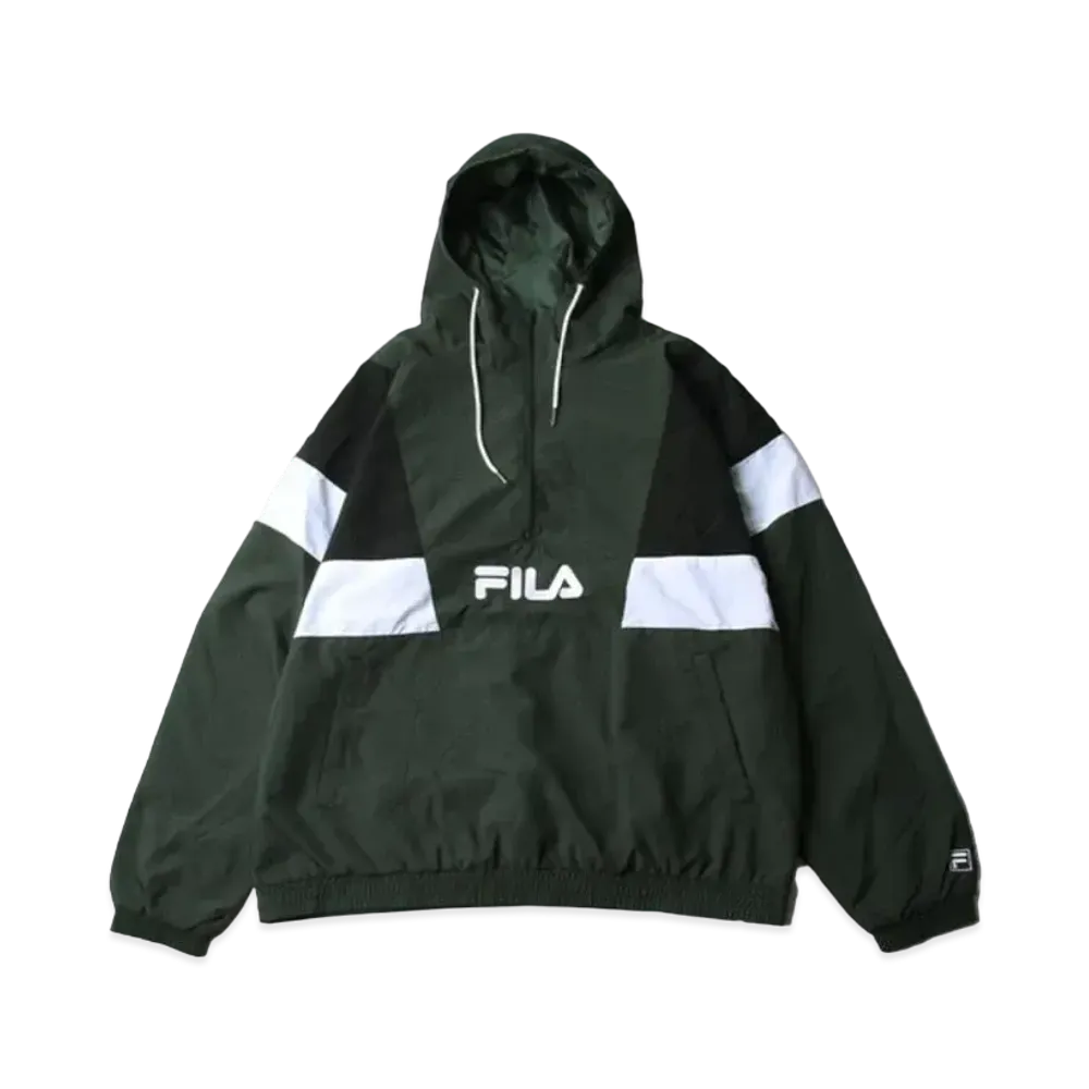 FILA Nylon Switching Anorak "Green"