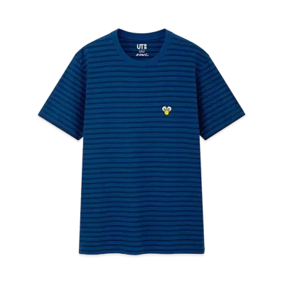 KAWS x Uniqlo BFF Striped Tee "Blue"