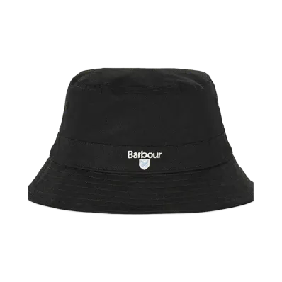 Barbour Cotton Bucket Hat "Black"