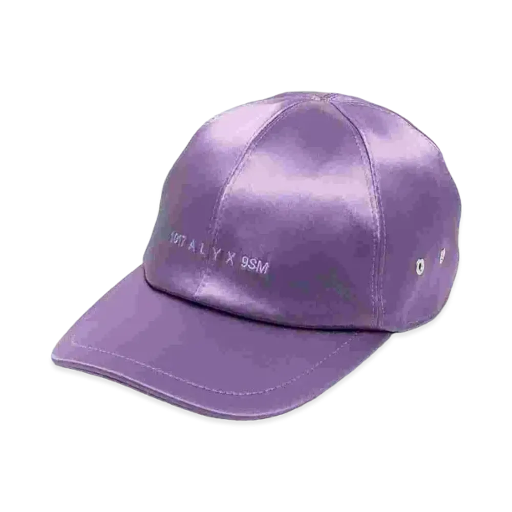 1017 ALYX 9SM Embroidered Logo Baseball Cap "Purple"