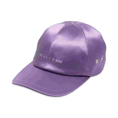 1017 ALYX 9SM Embroidered Logo Baseball Cap "Purple"