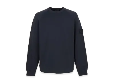Stone Island Heavy Organic Cotton Fleece_S.I. Ghost "Black"