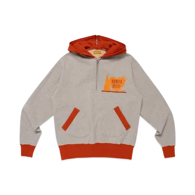 HUMAN MADE Half-Zip Hoodie "Gray"