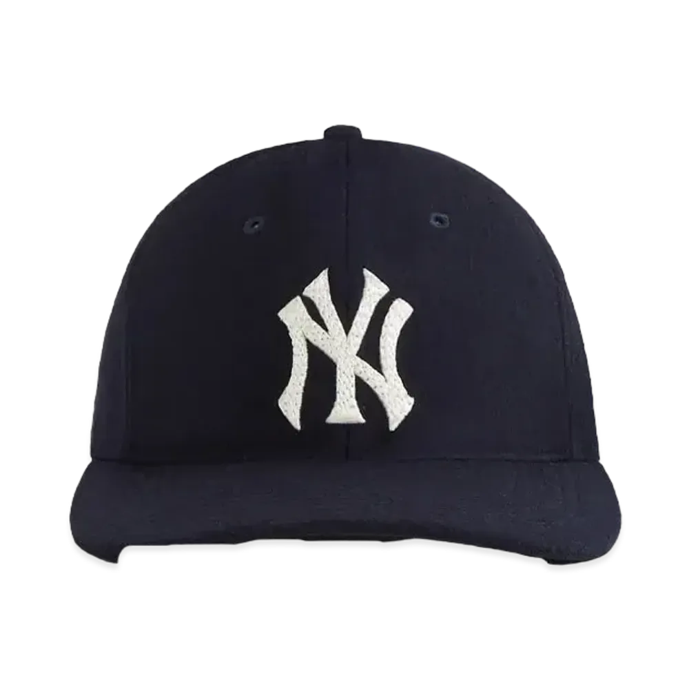 Kith x '47 For The New York Yankees Stem Stitch Franchise LS Cap "Nocturnal"