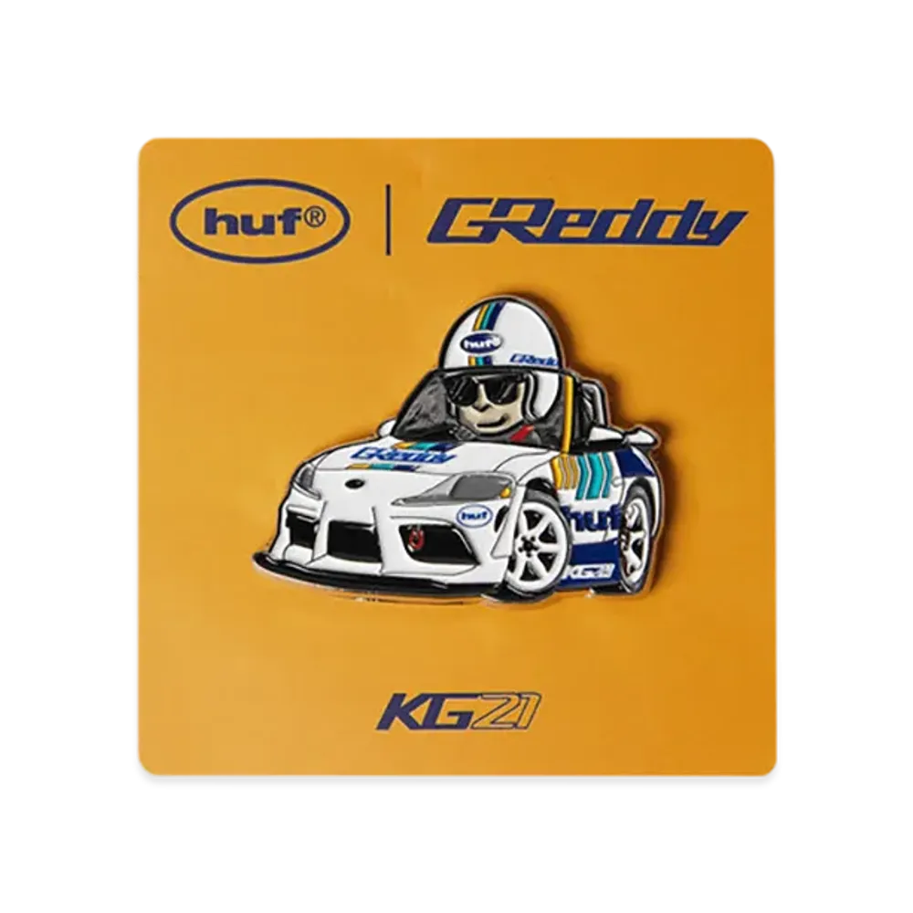 HUF x Greddy Gushi Pin "Multi"